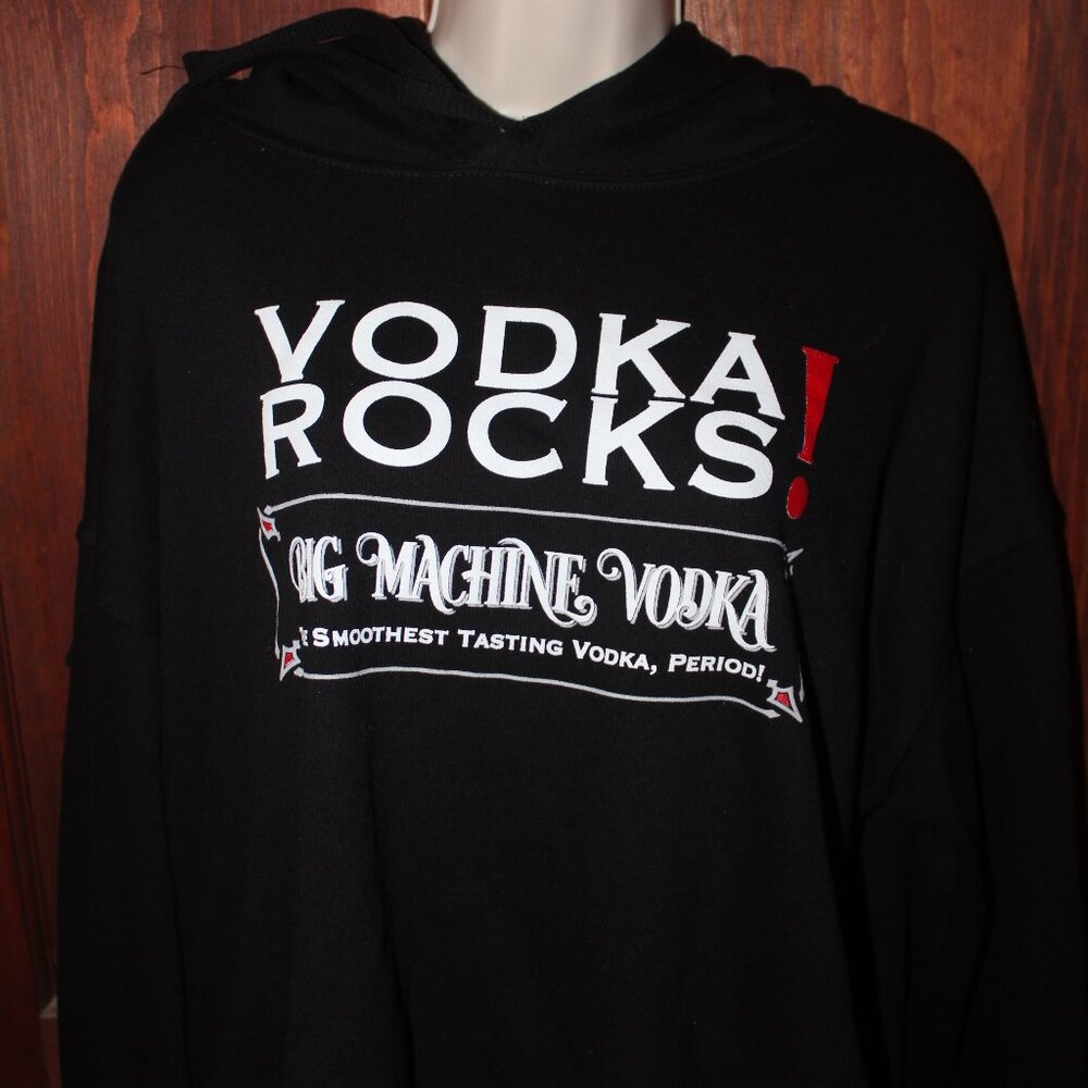 NEVER WORN - "Vodka Rocks" - Cropped Hoodie